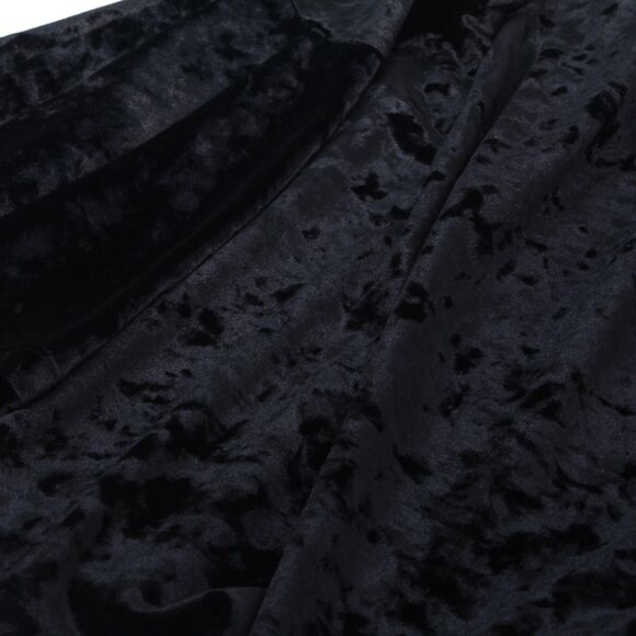 1.State Womens Velvet Off-Shoulder Black Bell Sleeve Classic Comfort Top, Small - Picture 13 of 13